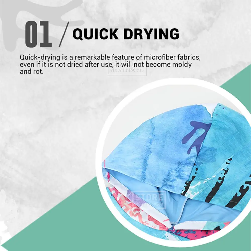 Большое пляжное полотенце из микрофибры меняющий костюм халат для плавания