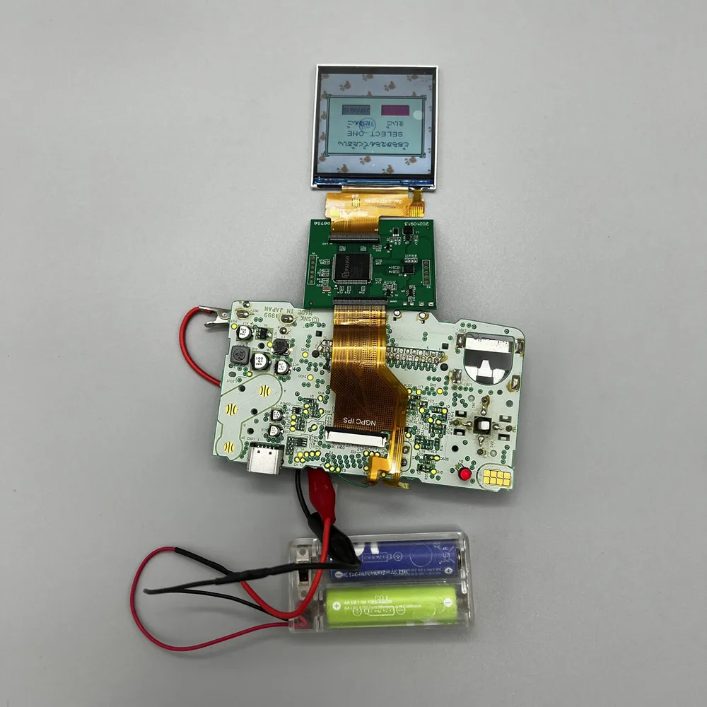 Фото Новый 2,6-дюймовый оригинальный IPS LCD экран подходит для Neo Geo Pocket Color NGPC LCD. Нет необходимости резать корпус. №3