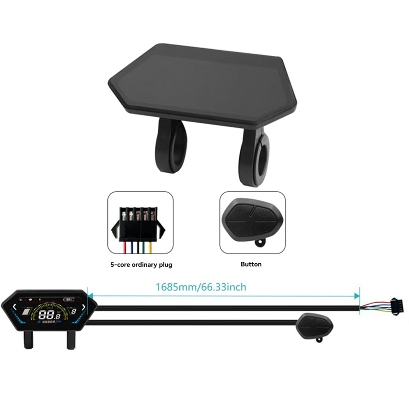 ЖК-метр 24 В-72 В