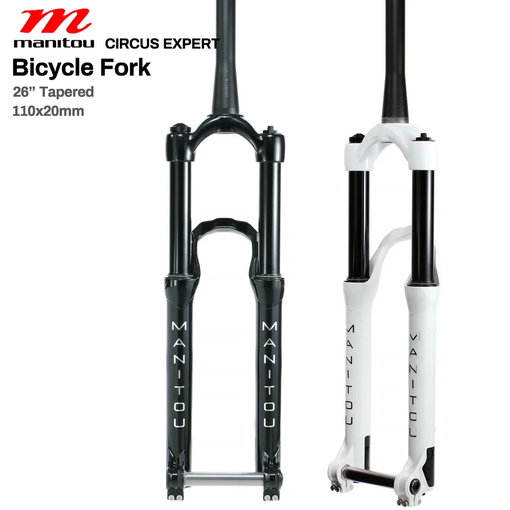 Велосипедная вилка MANITOU 26 дюймов коническая передняя для горного велосипеда из