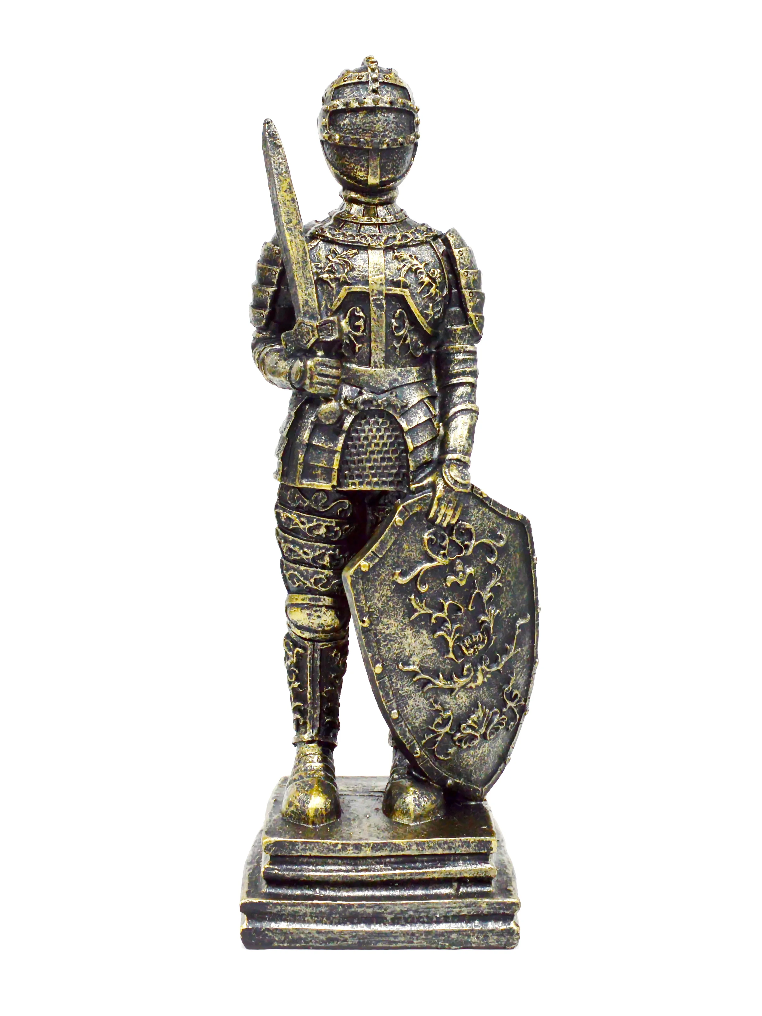 

Resin Soldier Warrior Statue Home Decor Samurai Figures Home Decoration Medieval Warriors Collectible Figurines Desk Accessory