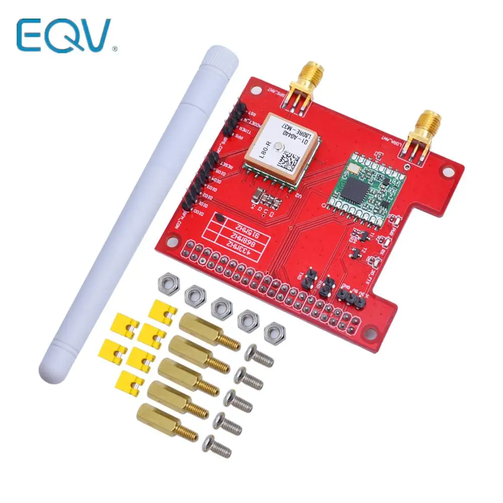 ЛОР GPS шляпа версии V1.0 Lora/GPS _ HAT-это модуль оплаты для LoRaWan и ues с Raspberry Pi |
