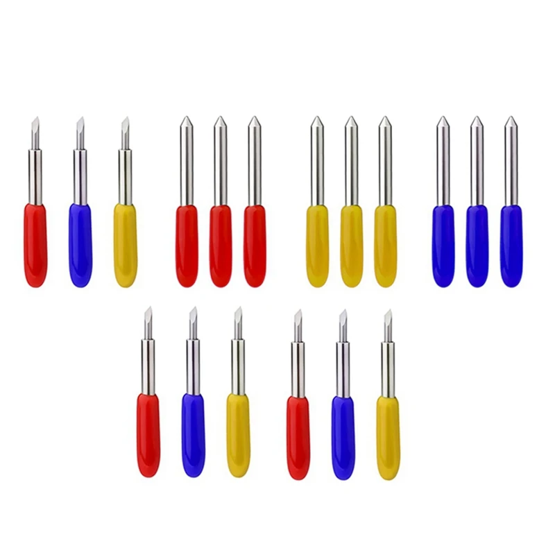 

Лезвия для резки плоттера AT35 55 шт., лезвия Cricut в комплекте для режущего плоттера виниловой ткани