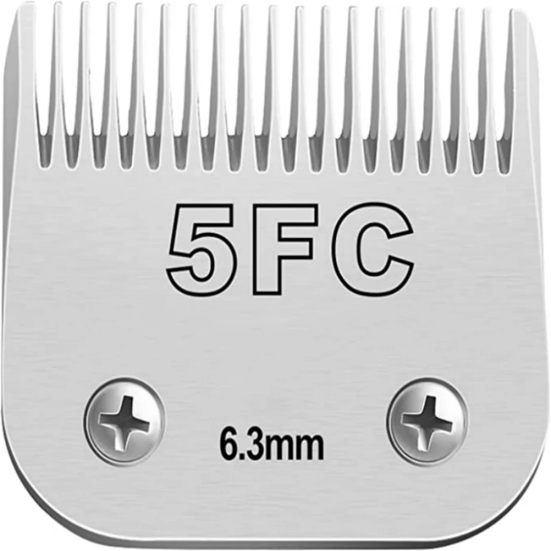 

5FC Blade Dog Grooming Clipper Replacement Blades Compatible with Andis/Wahl / Oster,Detachable Stainless Steel Blade