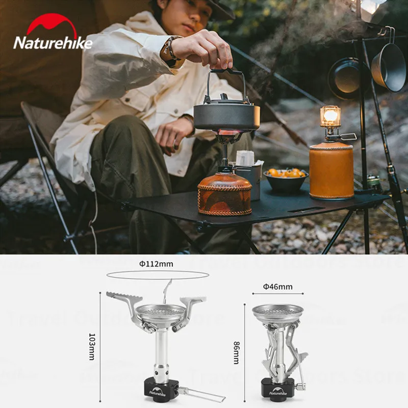 

Складная газовая мини-плита Naturehike, 85 г, 3000 Вт