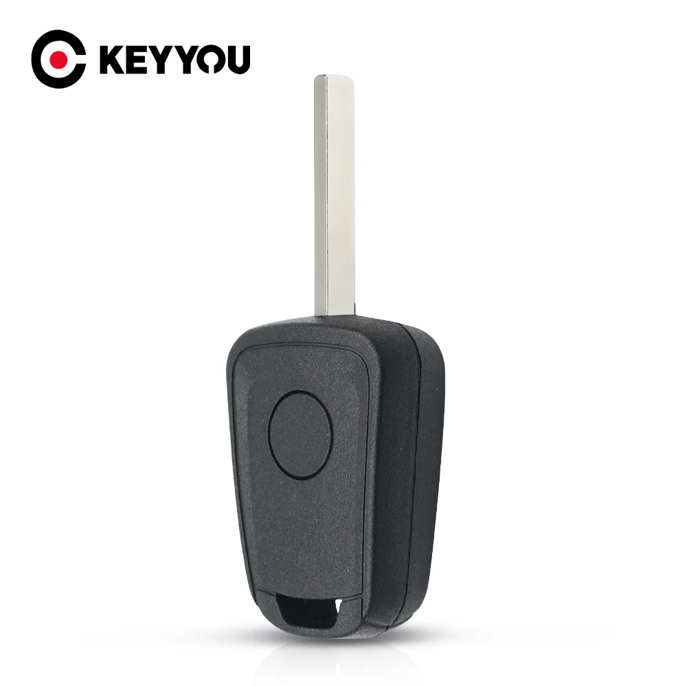 KEYYOU 10pcs Transponder Car Key Shell For Chevrolet AVEO For Opel Camaro/Cruze/Equinox/Impala/Malibu/Sonic Fob Remote Case