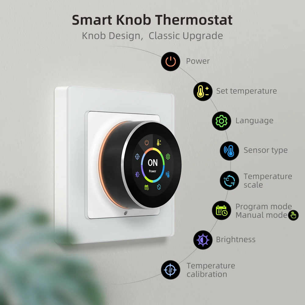 AVATTO Tuya Wi-Fi Умная Система Контроля Температуры Для Водяного Газового Котла