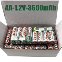 1 2v aa 3600mah rechargeable ni mh battery suitable for electronic toys flashlights radios portable game consoles cdmp3