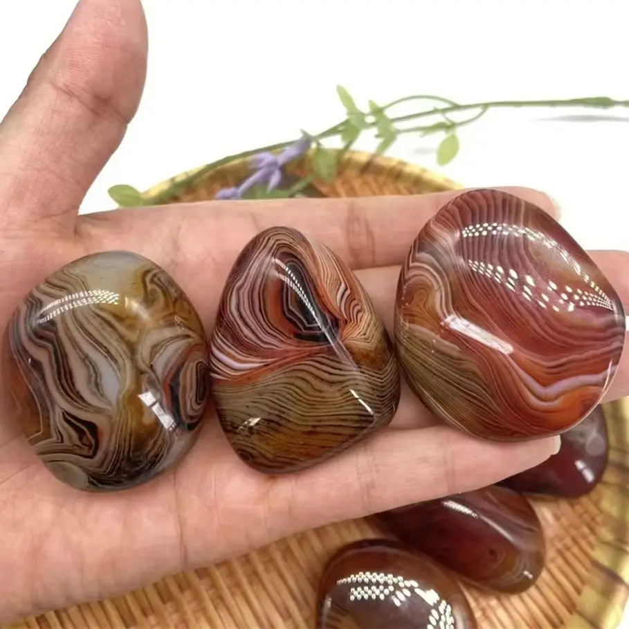 Натуральный кристалл обернутый шелковым агатом рулон камня полировка большие