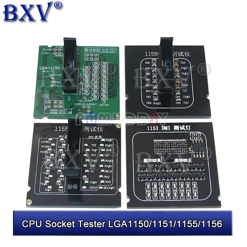 LGA1150 1151 1155 1156 CPU Socket Tester Dummy Load Fake Load With LED Indicator 1Sets New (LGA1150 LGA1151 LGA1155 LGA1156)