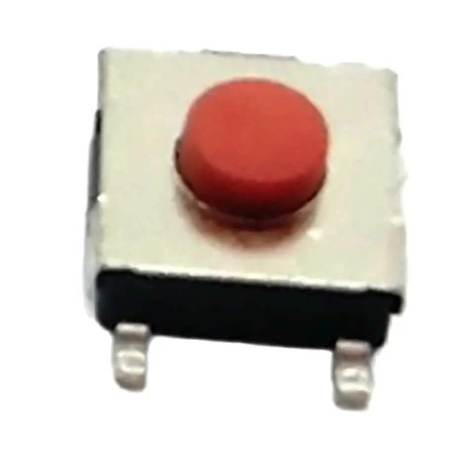 

ECUTOOL Button Tactile Switch Face To Face Universal 6.2*6.2*2.5MM 5Pins Red