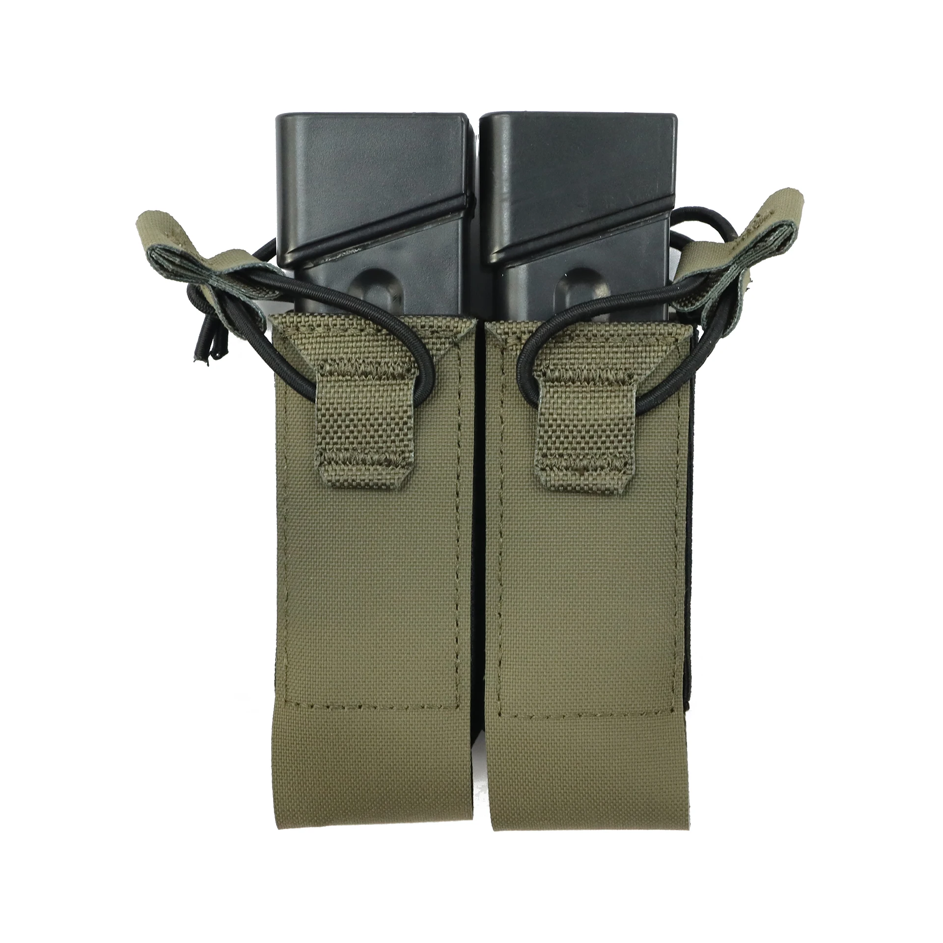 

TW-M078 Delustering TwinFalcons Tactical Double Pistol Mag Pouch Airsoft Hunting Delustering Cordura 500D