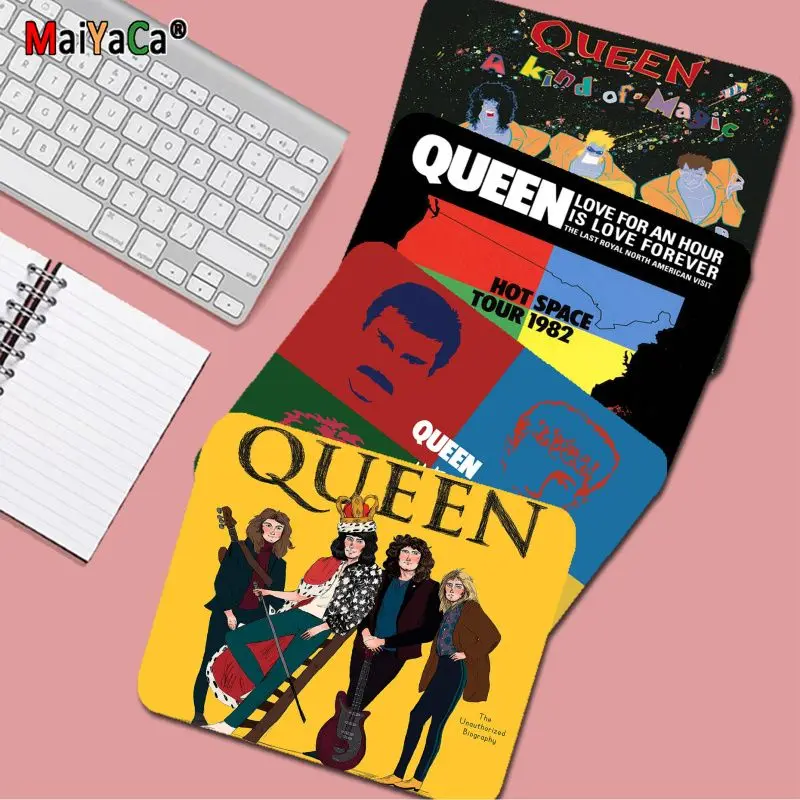 

Freddie Mercury Custom Skin Table Mat Student Mousepad Computer Keyboard Pad Games Pad Desk Mat for PC Gamer Mousemat