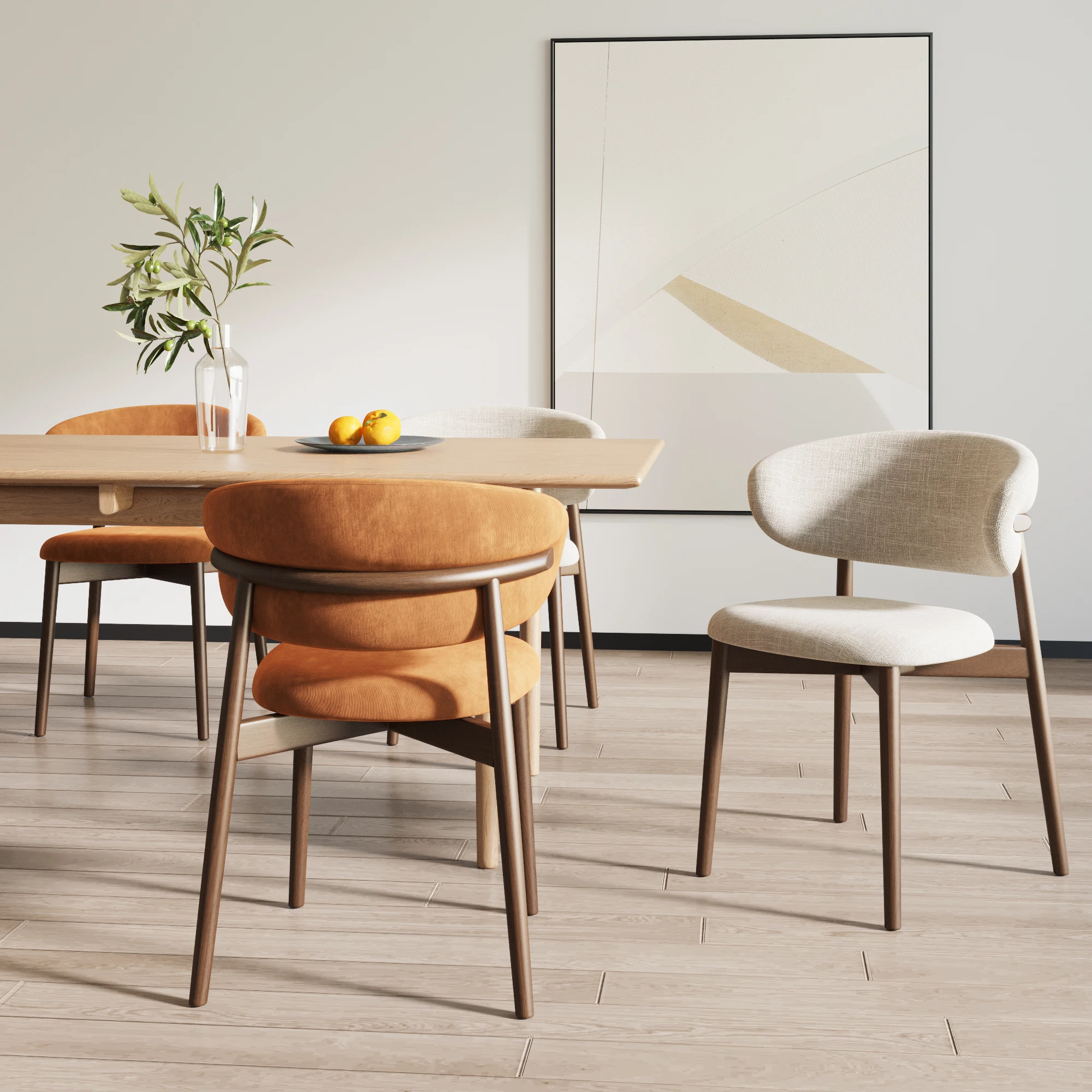 

Wood Luxury Dining Chair Kitchen Hotel Bedroom Office Chairs Living Room Makeup Designer Muebles Para El Hogar Decoration