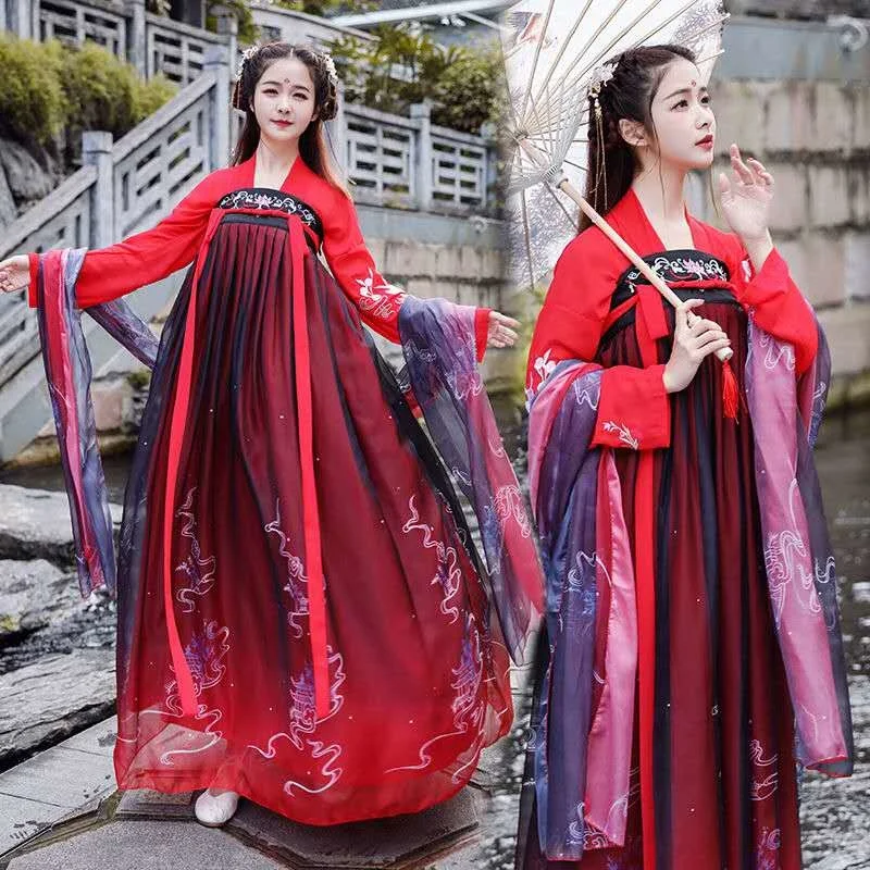 Традиционное китайское платье с длинным рукавом 2022 традиционные китайские