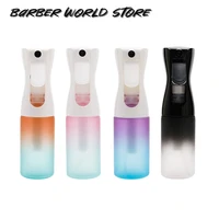 200300ml hairdressing spray bottle salon refillable mist kettle barber high pressure continuous spray bottle beauty accessories