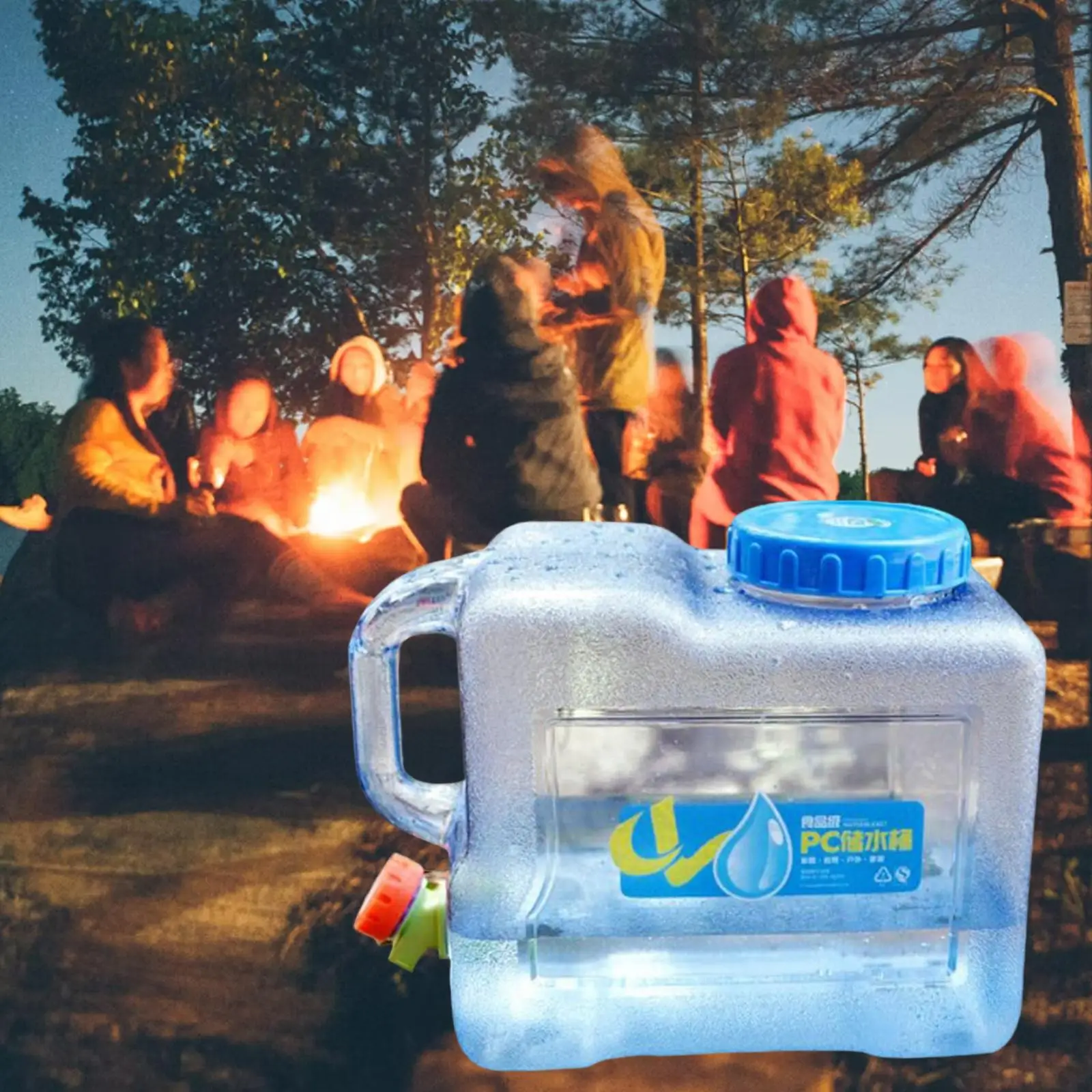 Переноска для воды на открытом воздухе 5 л 8 без бисфенола А дома вечеринок
