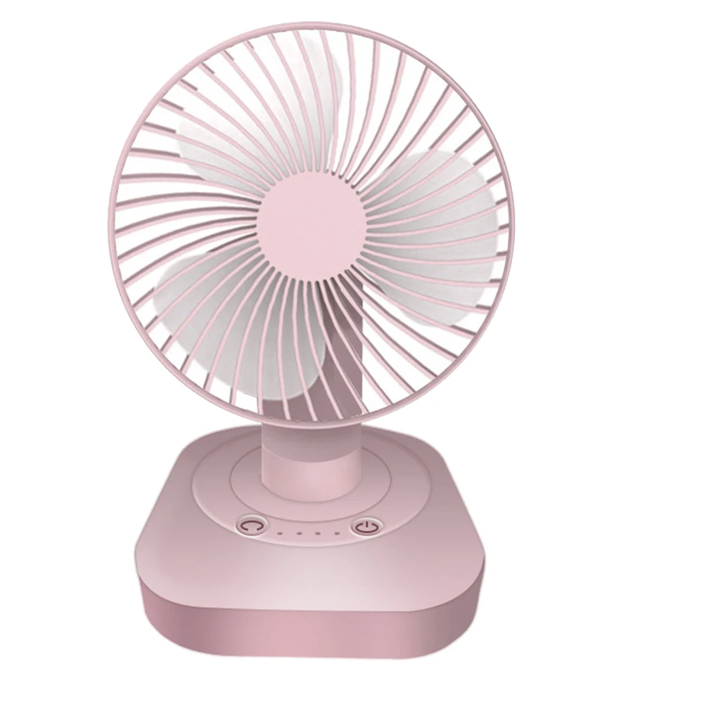 

Desk Fan, USB Powered Desktop Fan,Small But Powerful Strong Airflow Work Quiet, 120° Adjustment, Portable Personal Pink