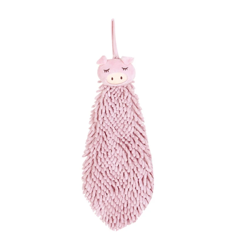 Полотенце для рук из синели мягкое быстросохнущее супервпитывающее