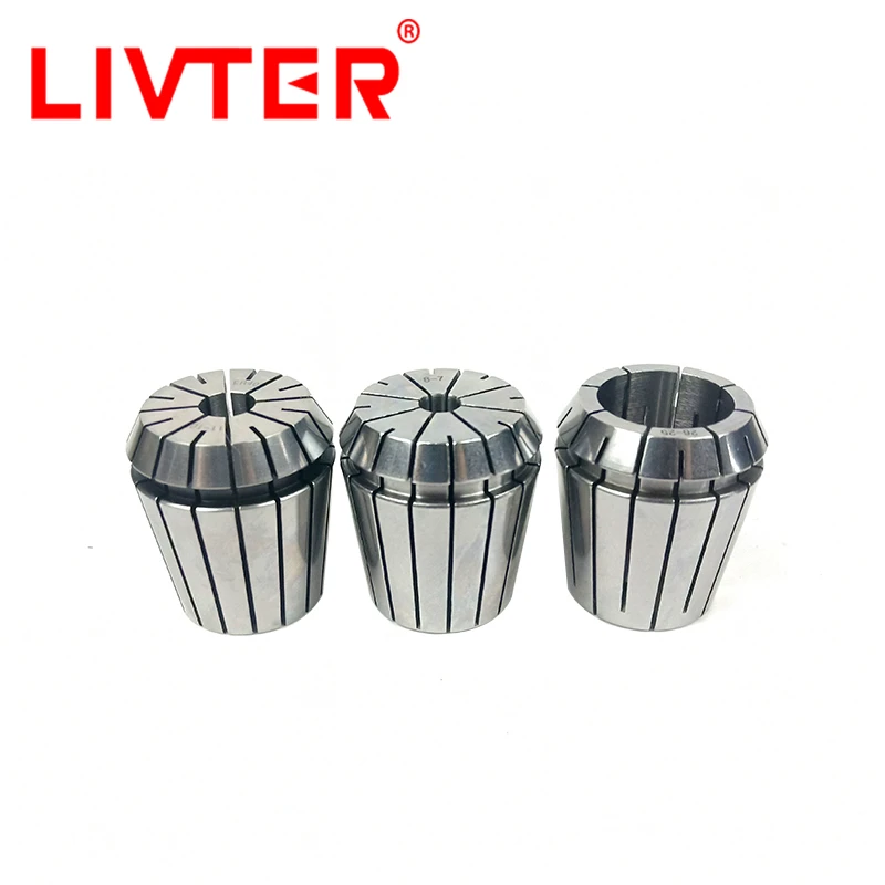 

Livter 1pcs high-quality 0.008 ER40 chuck collet 3mm 4mm 6mm 8mm 10mm 12mm ER chuck for CNC Engraving Machine Tool holder