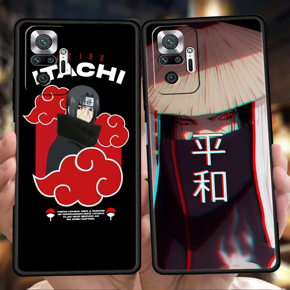 

Akatsuki Phone Case Cover for Redmi K50 Note 10 11 11T Pro Plus 7 8 8T 9S 9 K40 Gaming 9A 9C 9T Pro Plus Soft Shell Fundas Coque
