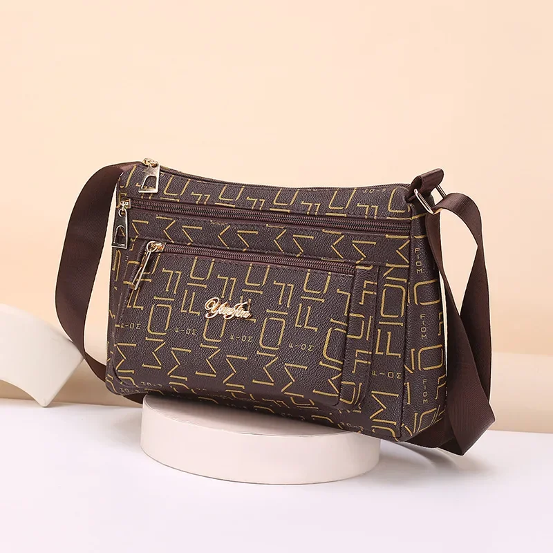 Женская сумка-ведро Многослойная космическая женская сумка через плечо среднего