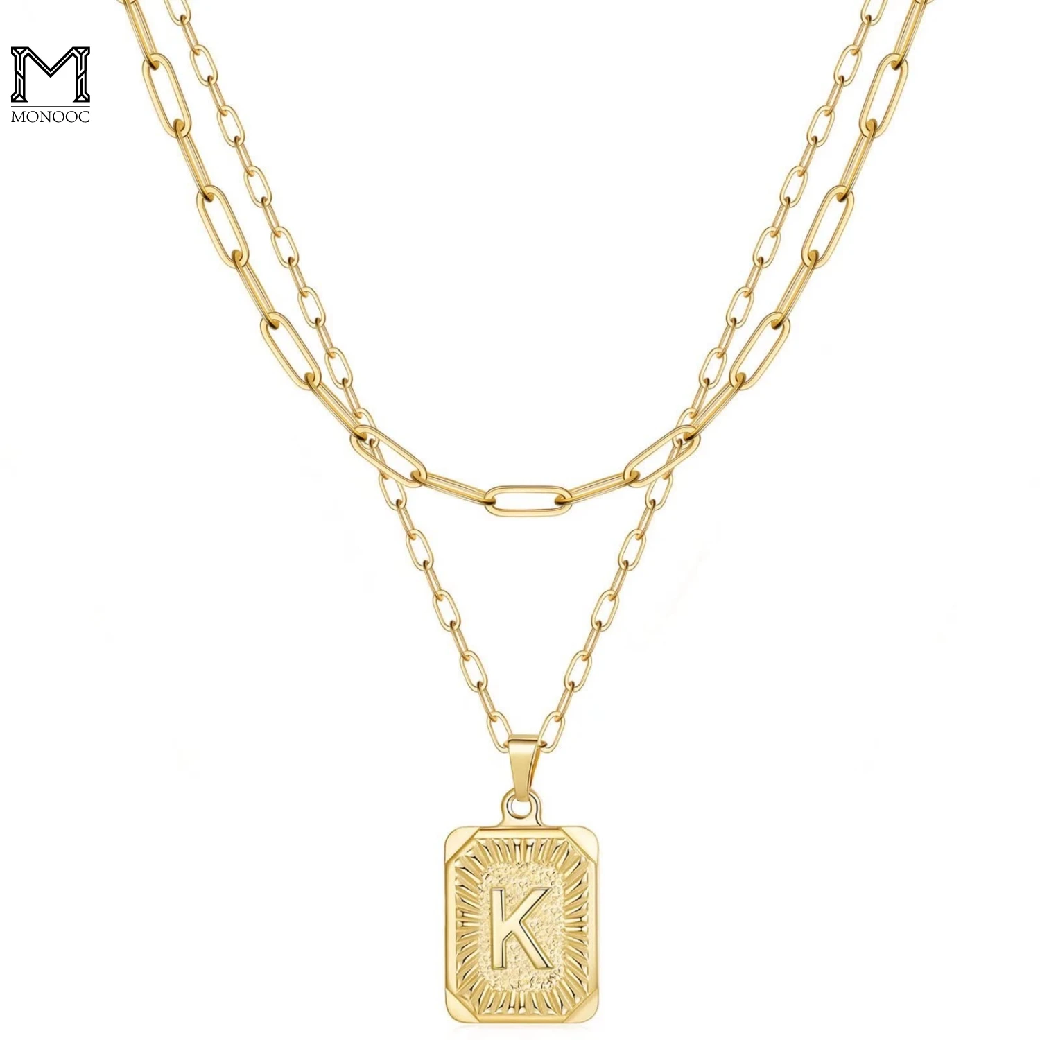 

Цепочка с подвеской в виде надписи для женщин и девушек, позолоченная, 14 к