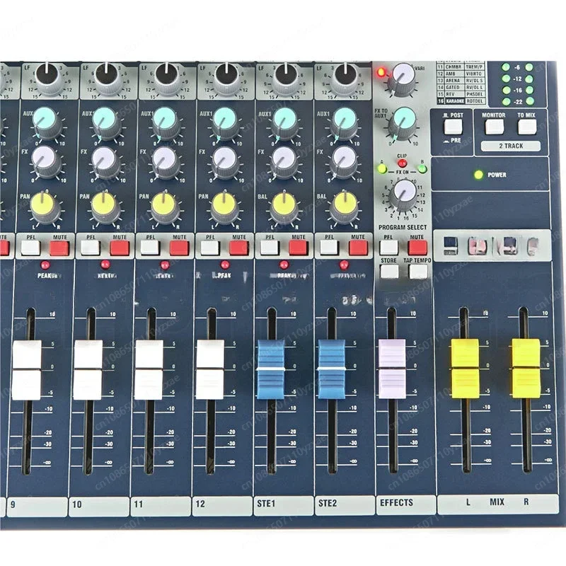 EFX-16 Профессиональный микшер 8/12/16 Встроенный DSP с цифровым эффектом Реверберация