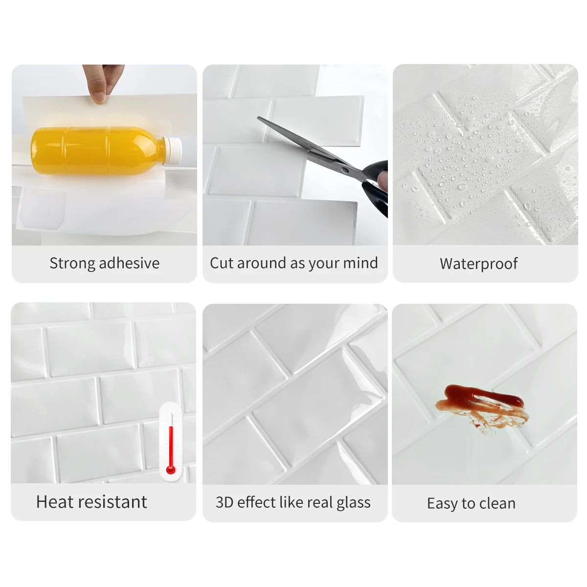 Виниловые обои большого размера Лидер продаж настенные 3d 2 мм для метро сильные