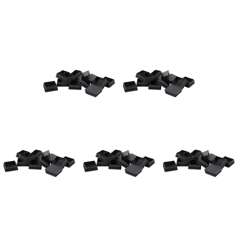 

50Mm X 50Mm Plastic Square End Blind Plugs Cap Pipe Inserts 60Pcs CNIM Hot