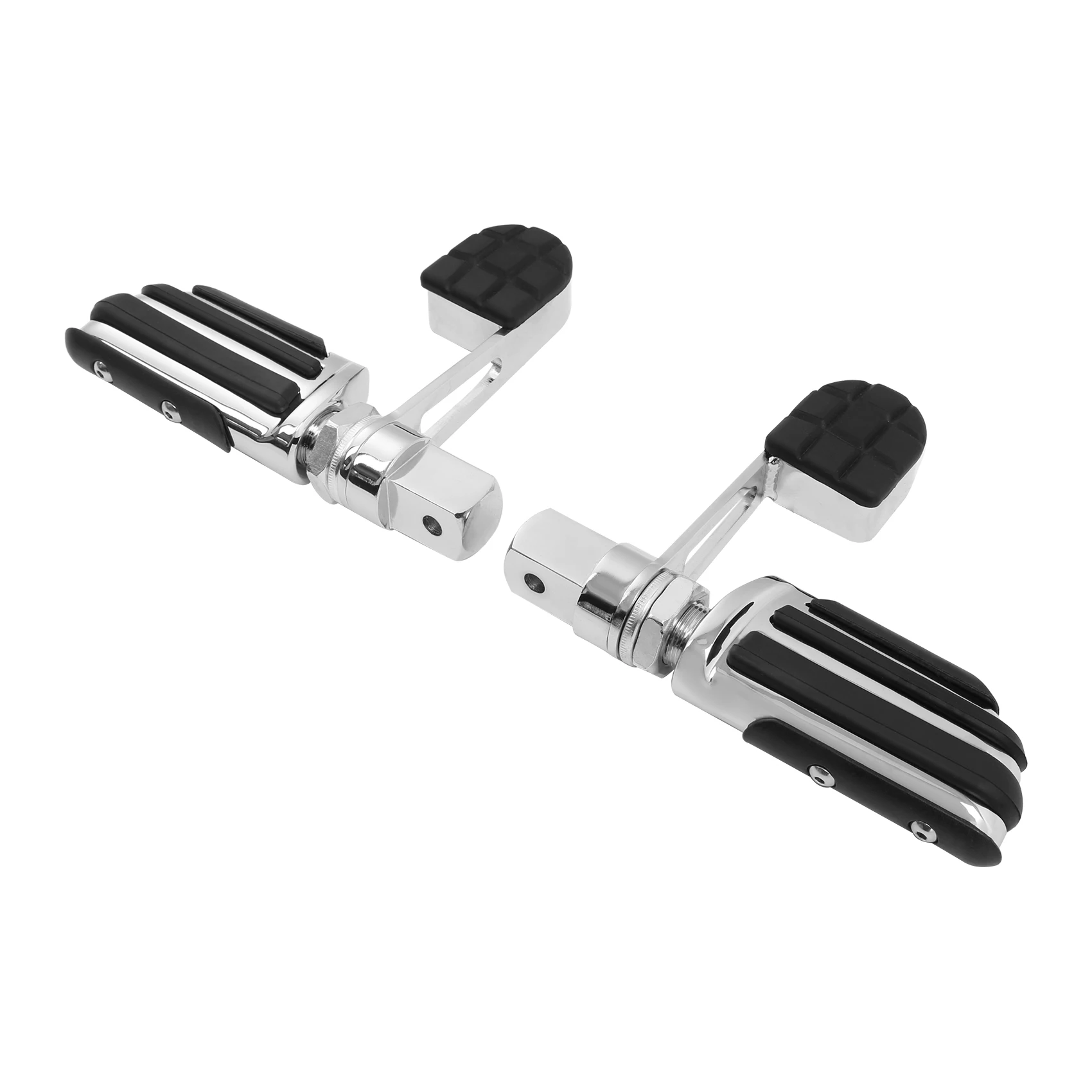 Фото Подножка для ног мотоцикла, подножка для пяток для Honda VTX1300 2003-2009 VTX1800 2002-2011 VTX 1800 1300 хром №2