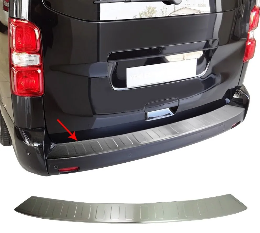 Хромированная защитная накладка на задний бампер для TOYOTA PROACE VERSO 2016 года