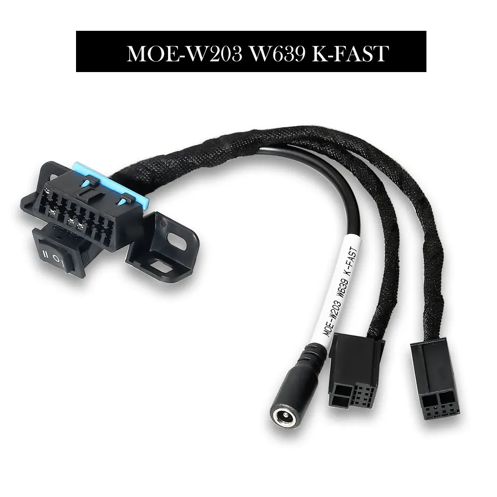 Тестовая линия Mercedes OBD 2 с 7 замками EZS для W209/W211/W906/W169/W208/W202/W210/W639 Автомобильные