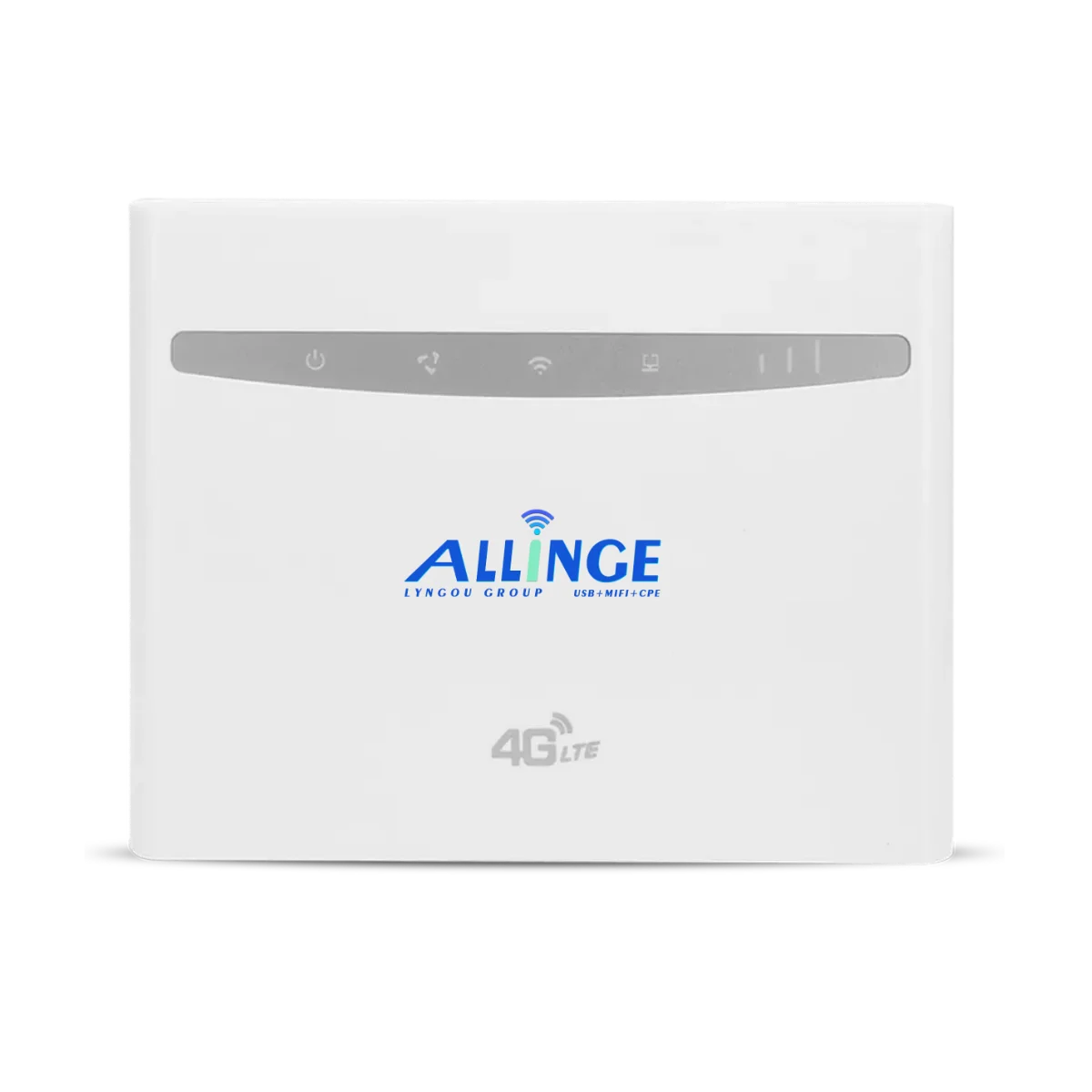 

ALLINGE MDZ229 Unlocked Modified 4g External Antenna B525+ 4G CPE Wifi Router with SIM Card Slot
