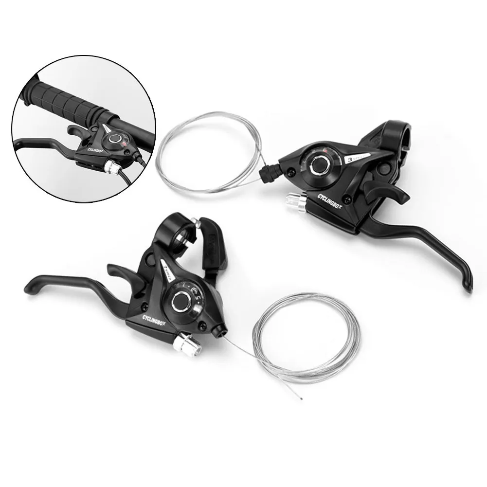 

Shifter Lever Bicycle Bike 7/21Speed Shifter 3 Finger Gear Shifter Shifting Lever Transmission Brake Lever MTB Road Bike Accs
