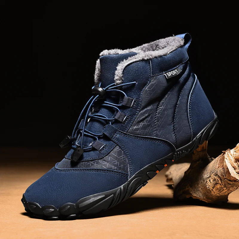 Лидер продаж мужская повседневная обувь удобная толстая теплая хлопковая модная