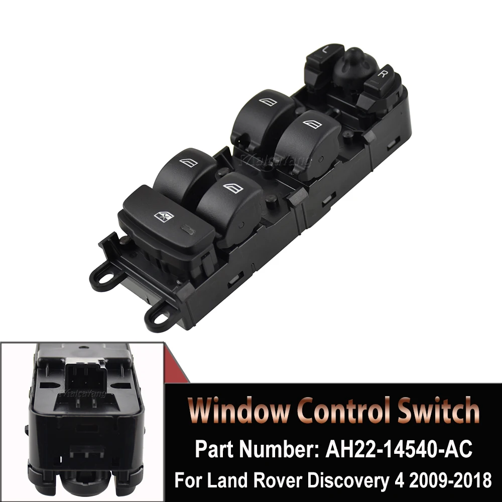 

For Land Rover Range Car Power Master Window Switch AH22-14540-AC AH2214540AC For Rover Sport L320 Discovery 4 Freelander 2