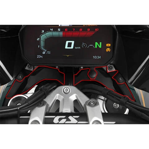 Для BMW R1300GS R1300 GS Adventure R1300 GS 2023-2025 обтекатель кабины, крышка вилки, дефлектор восходящего потока, аксессуары