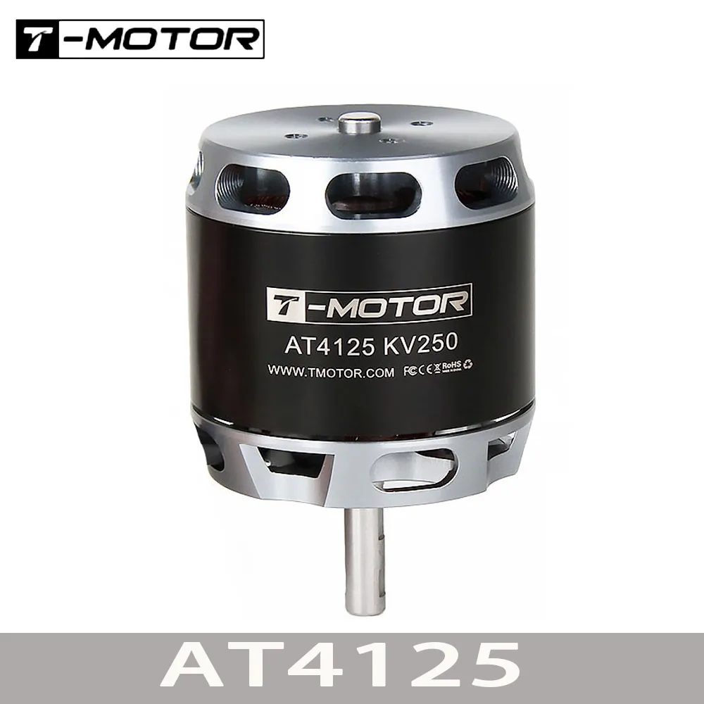 T-MOTOR AT4125 250kv 540kv длинная волна тяжелый подъемник мотор для дрона радиоуправляемая модель самолета bldc двигатель для беспилотного летательного аппарата с неподвижным крылом