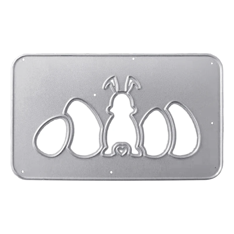 

Easter Eggs Bunny Metal Cutting Dies Stencil DIY Scrapbooking Album Paper Card