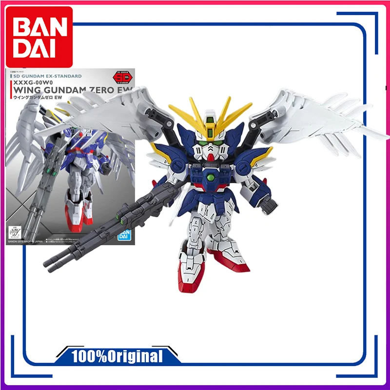 

Bandai Аниме Гундам набор для сборки фигурки, модель SDEX летающее Крыло GUNDAM Zero EW аниме экшн-фигурка Сборная модель игрушки Коллекционная модель