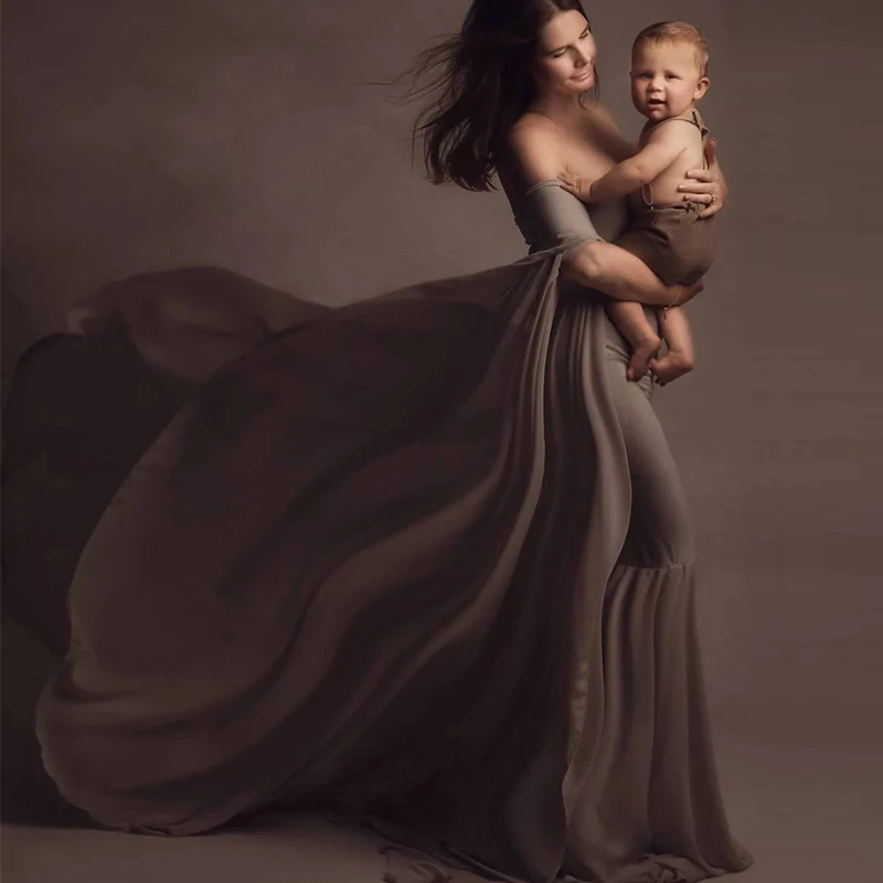 2023 Одежда для беременных женщин фотосессии платья костюм элегантное платье