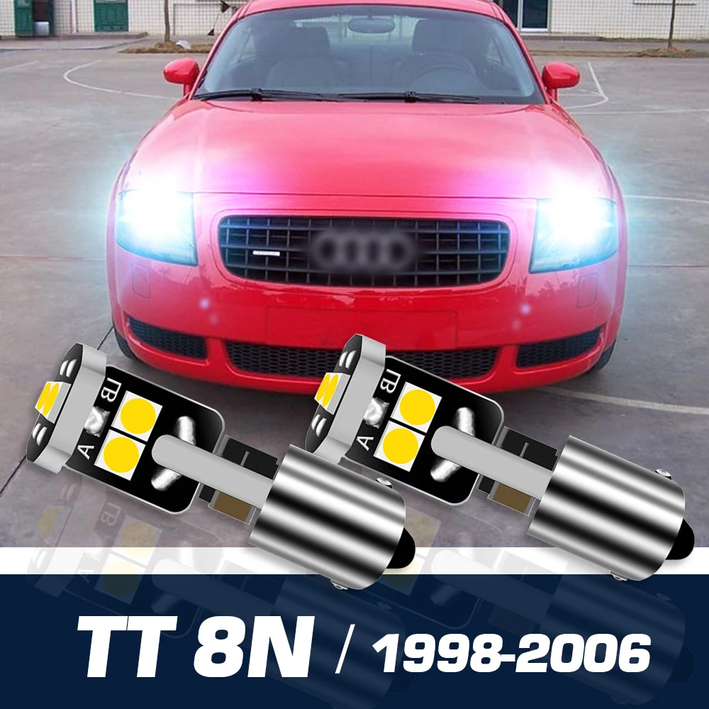 

2pcs LED Parking Light Clearance Bulb Canbus Accessories For Audi TT 8N 1998-2006 1999 2000 2001 2002 2003 2004 2005