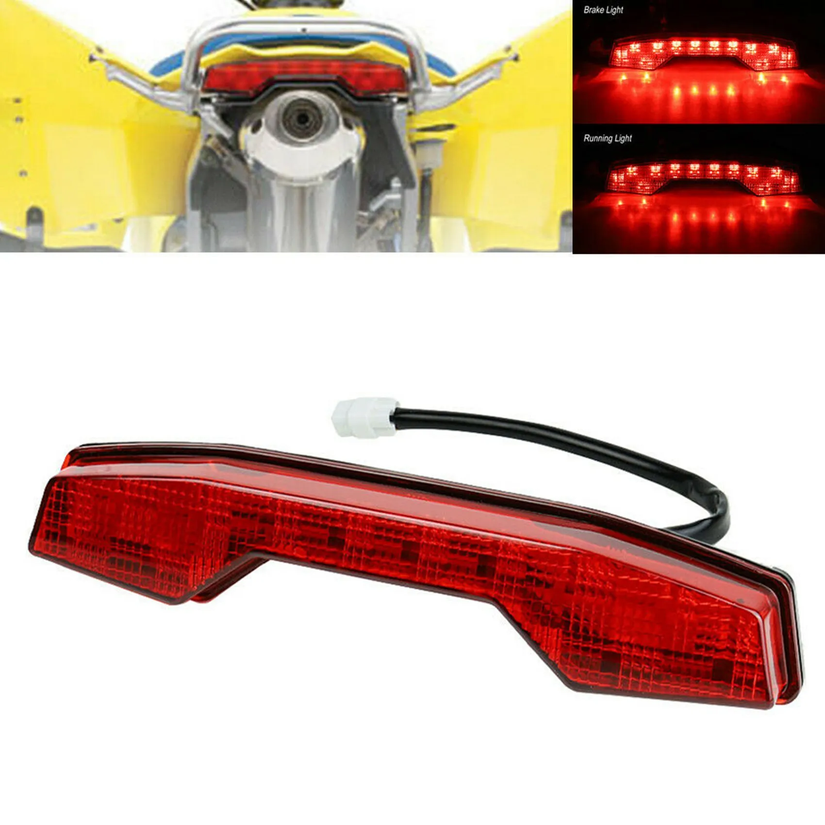 Для Suzuki LT-R450 Quadsport LTR450 задний фонарь заднего тормоза хода для мотоцикла TailIight Assembly