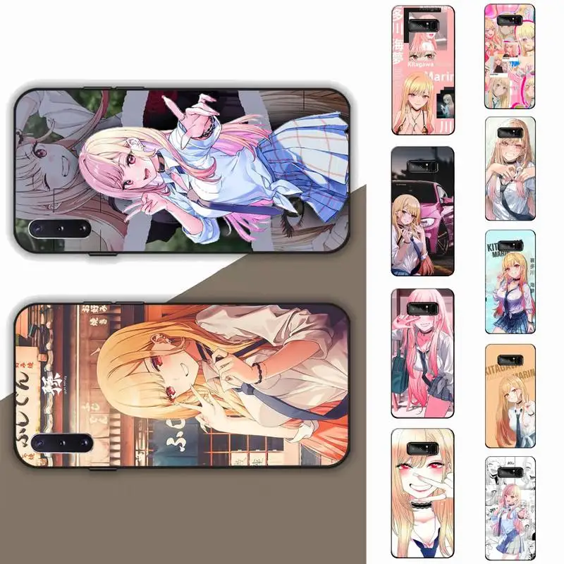 

Anime My Dress Up Darling Kitagawa Marin Phone Case for Samsung Note 5 7 8 9 10 20 pro plus lite ultra A21 12 72