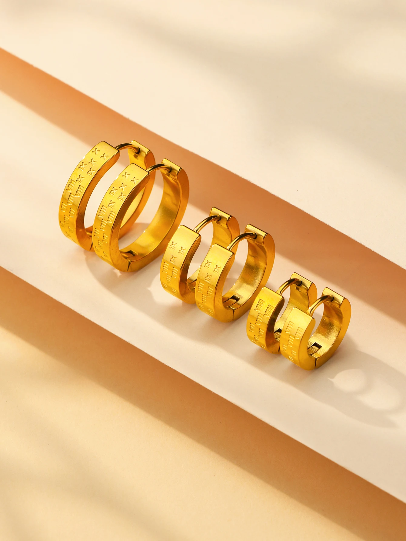 1 пара/2 шт. женские серьги из нержавеющей стали