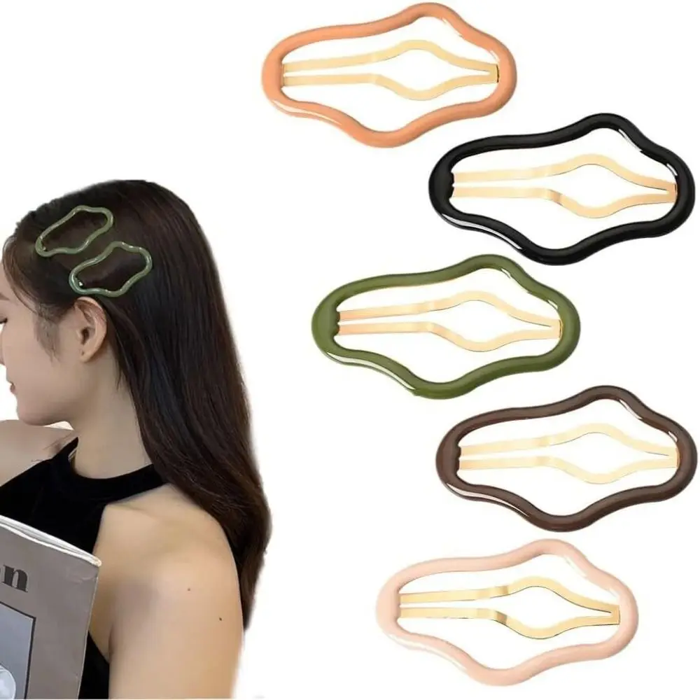 

3/5 шт., металлические зажимы для волос