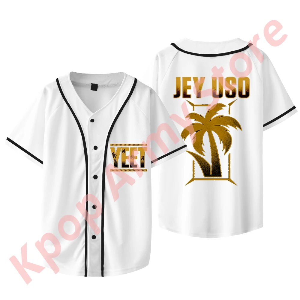 Jey Uso Golden Yeet Merch Бейсбольная куртка Футболка Летние женские и мужские модные