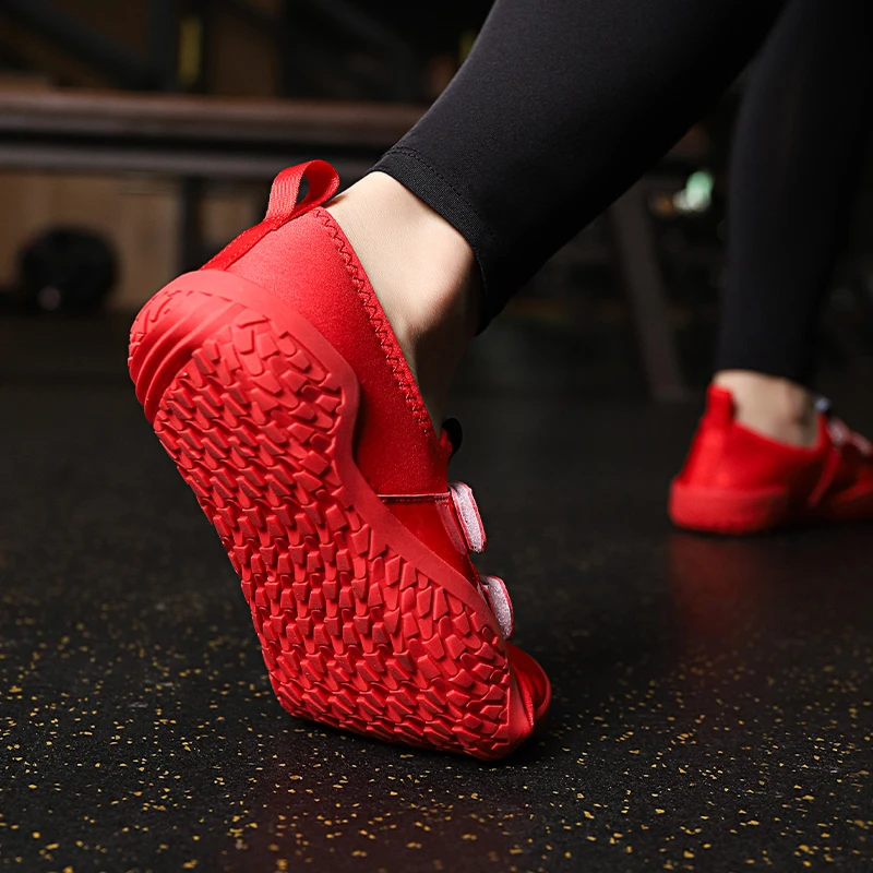 New Unisex Powerful Weightlifting Yoga Gym Beach Sports Shoes Sumo Fighter Soles Portable Sports Shoes Soft Sole Training Shoes