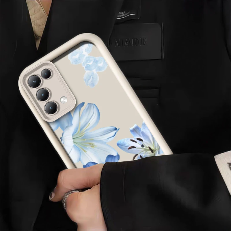 Фото Чехол для телефона с цветочным принтом для Xiaomi Redmi A7 Pro A5 4G Turbo 4 A3 Pro A2 Plus A1+, силиконовый противоударный мягкий чехол из ТПУ №3